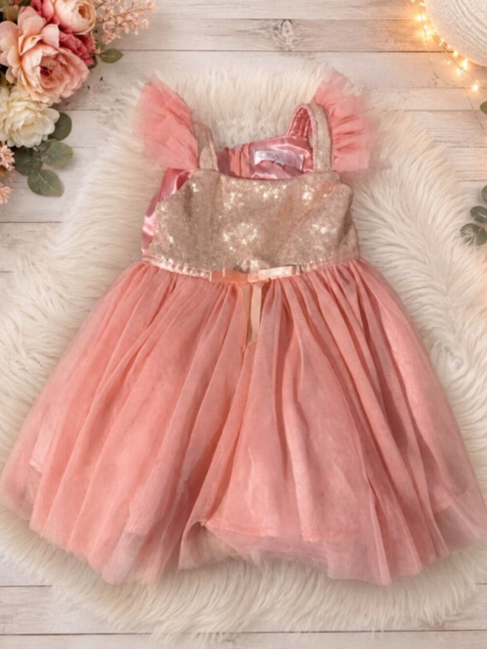 ✨ POPATU Girls Party Dress – 18 Months ✨